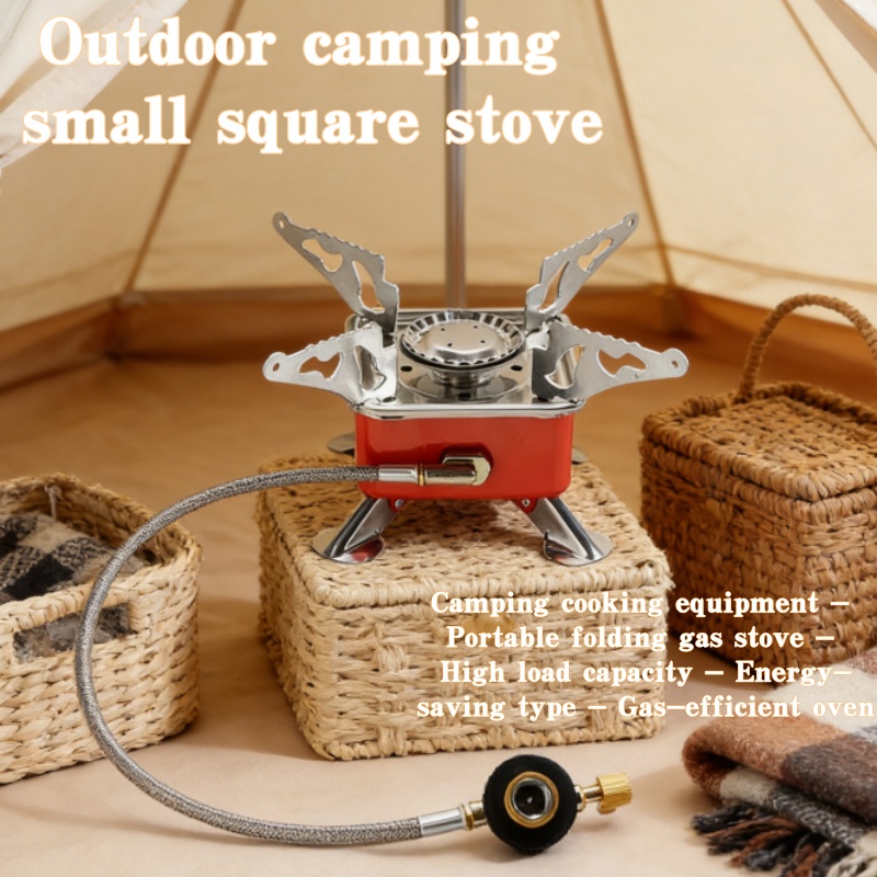 Outdoor Mini Square Stove Camp - Camping Cooking On Fire recension och pris