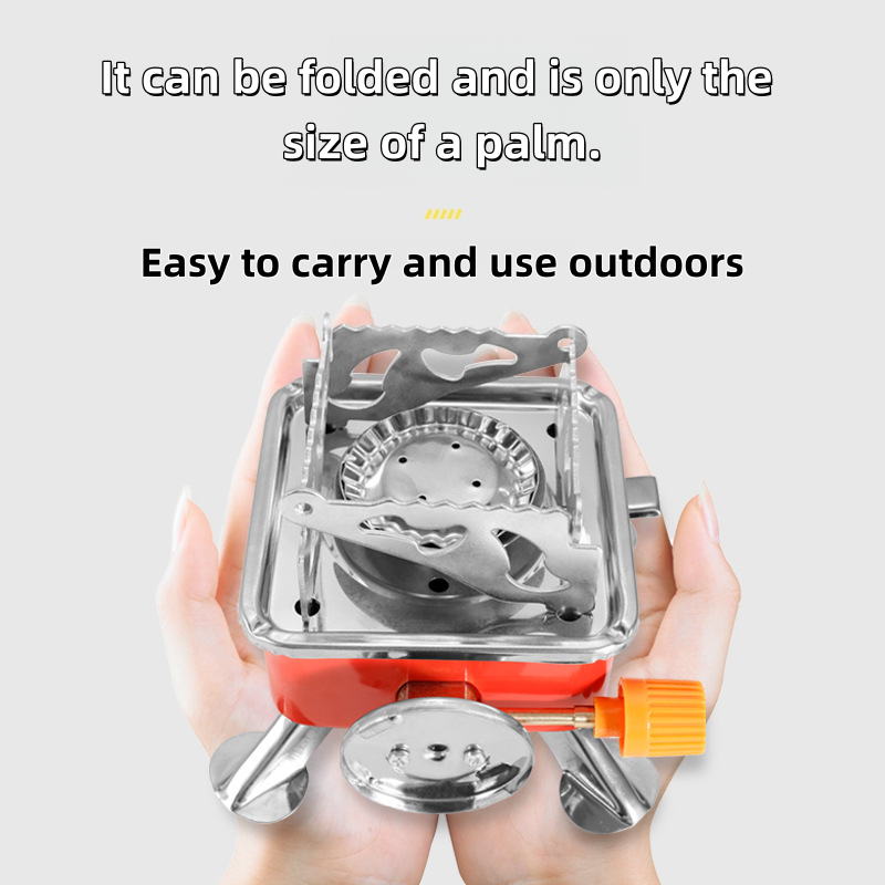 Outdoor Mini Square Stove Camp - Camping Cooking On Fire recension och pris
