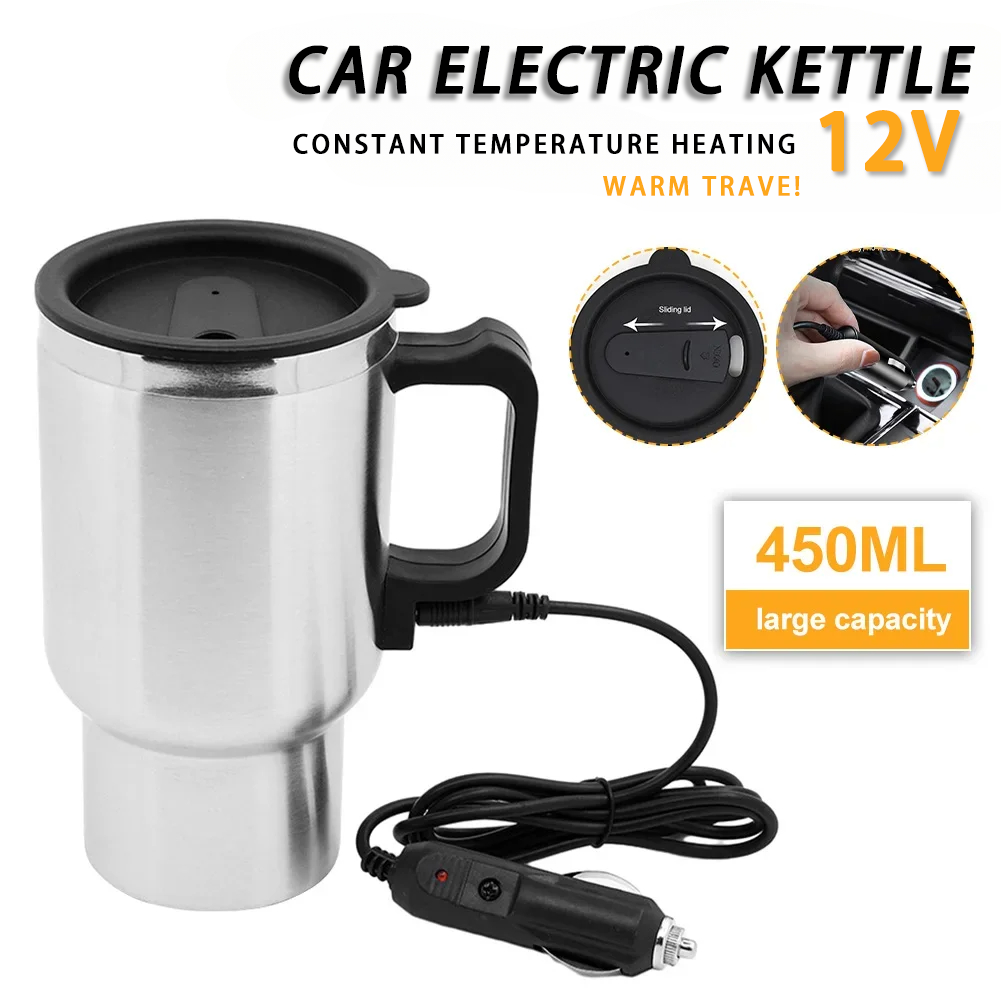 Electric Heating Car Kettle DC - Camping Cooking Electric recension och pris