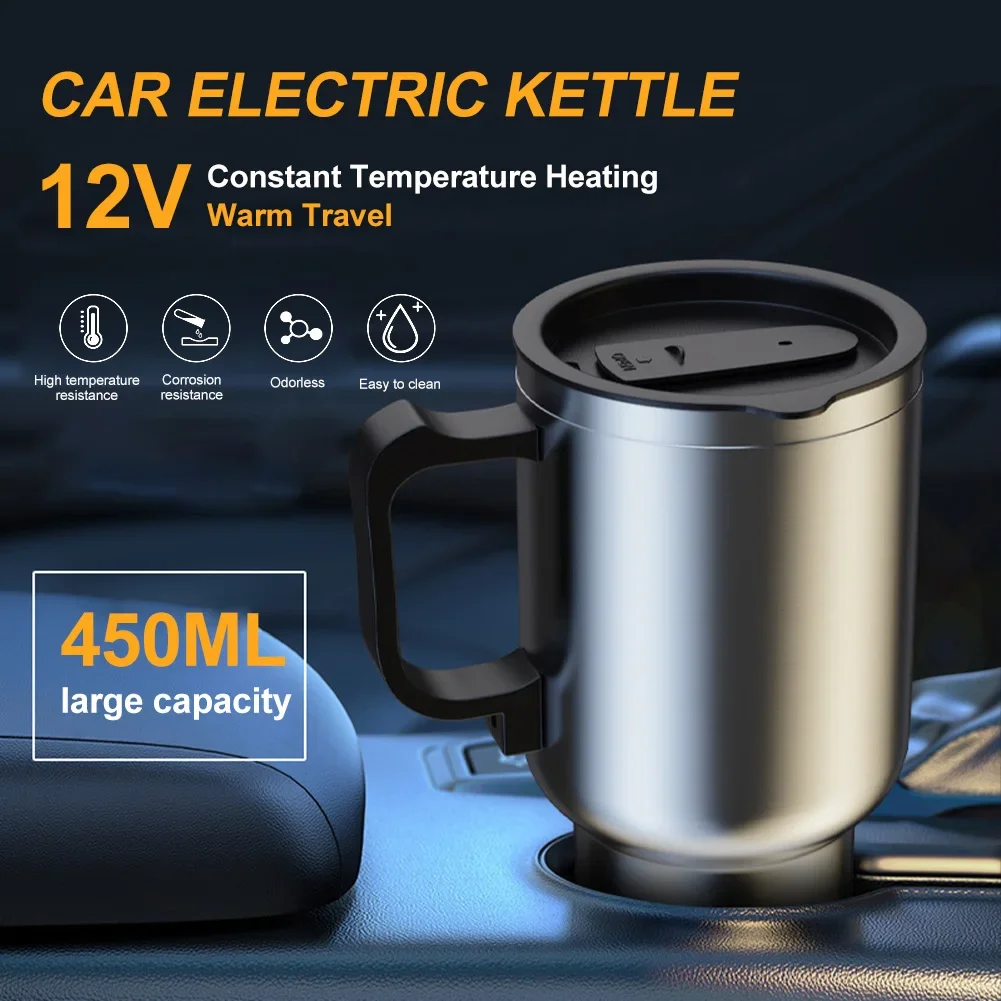 Electric Heating Car Kettle DC - Camping Cooking Electric recension och pris