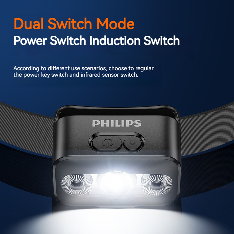 Philips LED Headlamp Sensor He - Camping Cooking Fish recension och pris