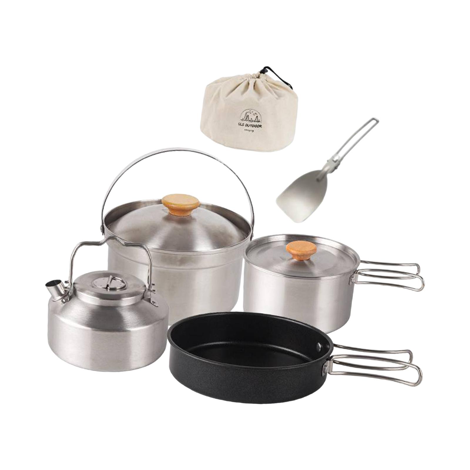 Camping Cookware Cook Gear Por - Camping Cooking Gear Set recension och pris