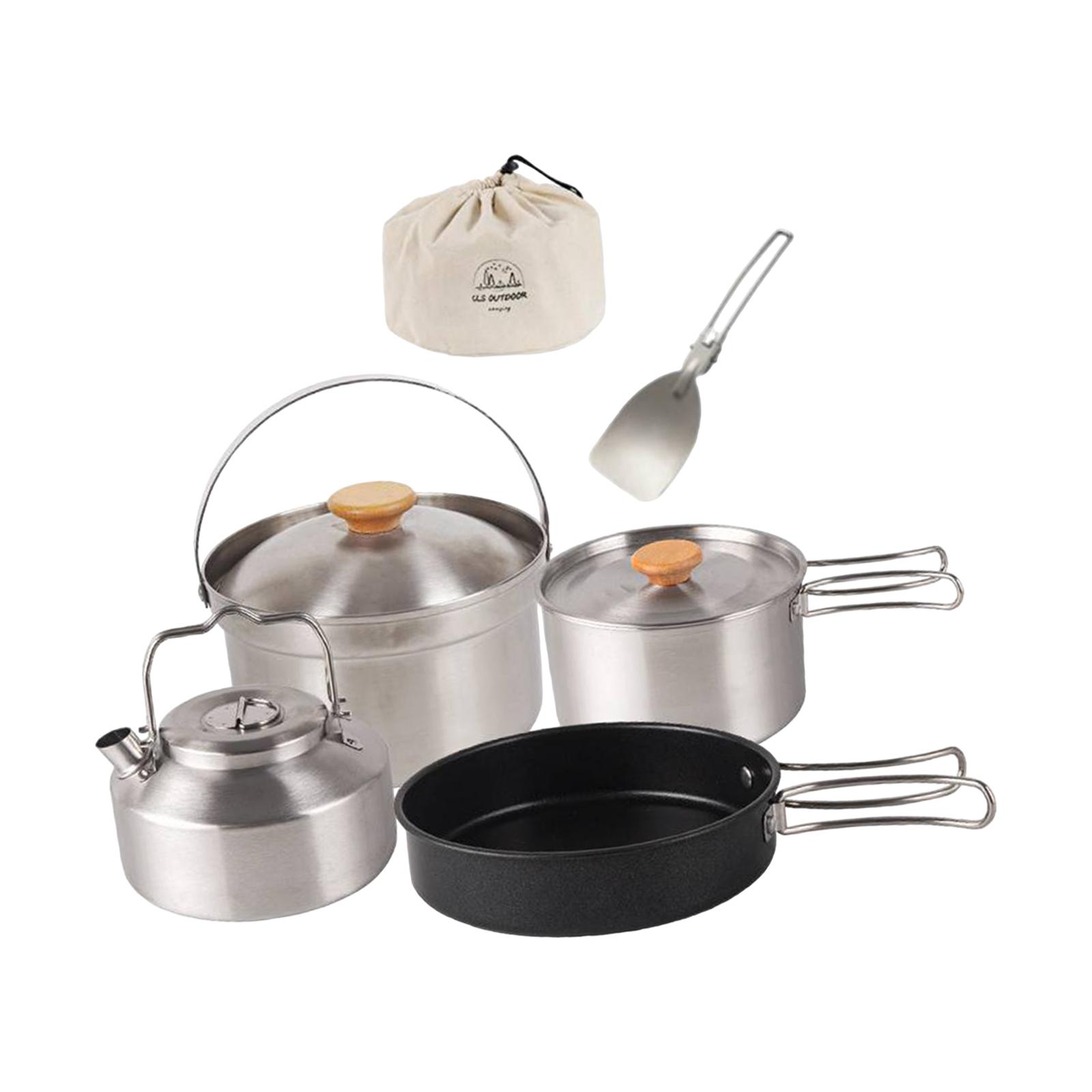 Camping Cookware Cook Gear Por - Camping Cooking Gear Set recension och pris