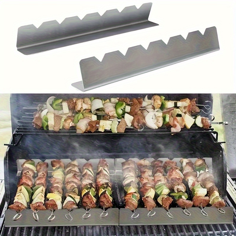 New Kebab Rack Kebab Stands Sk - Camping Cooking Utensil Holder recension och pris