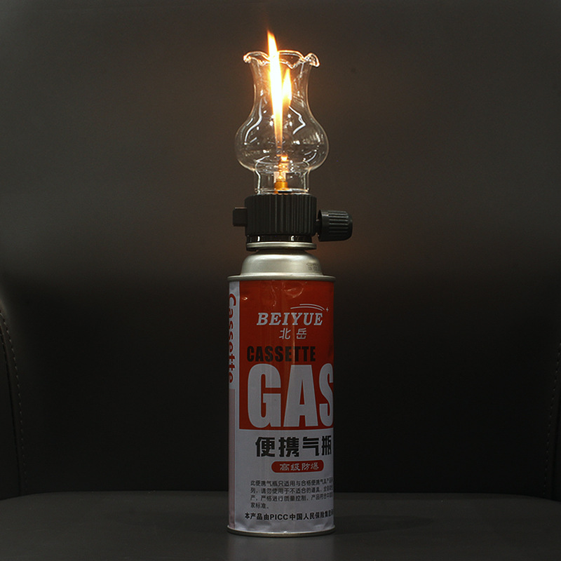Card Stove Gas Cylinder Head L - Camping Cooking Equipment Gas recension och pris