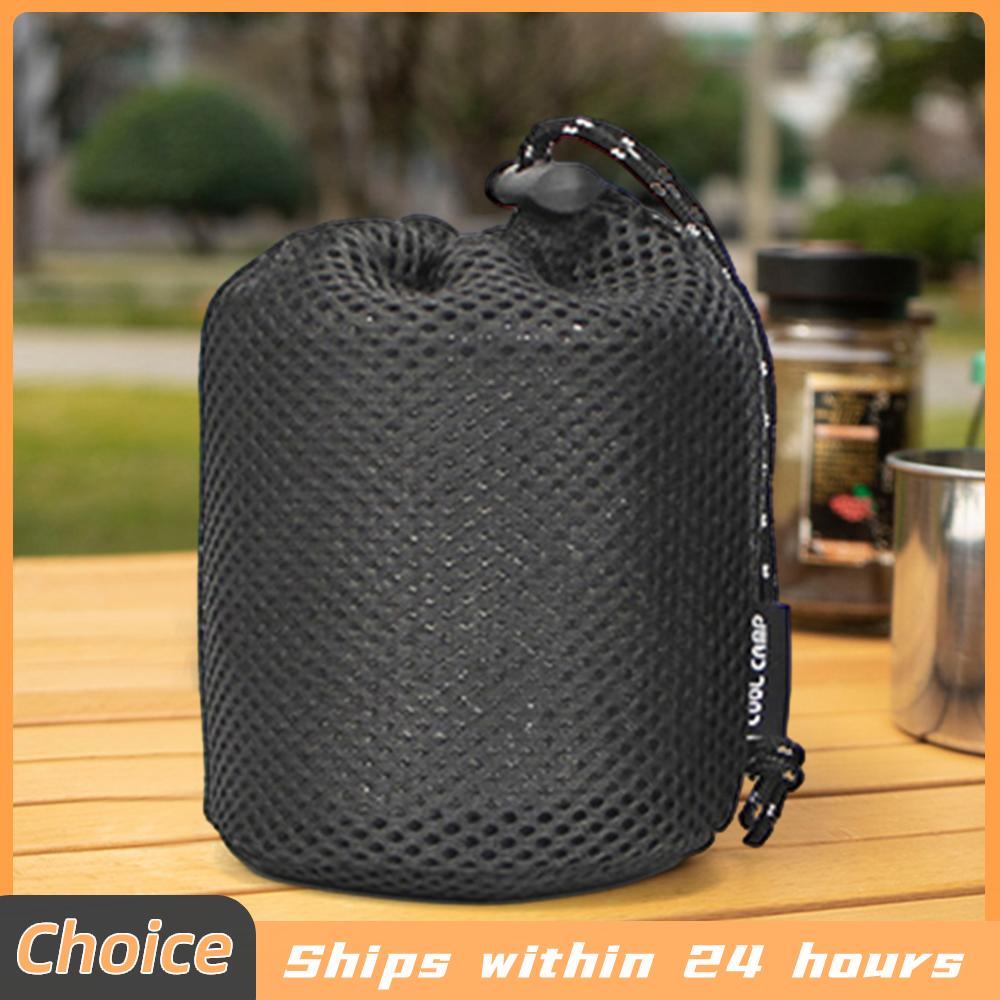 Outdoor Set Pot Storage Bag Ca - Camping Cooking Pan Set recension och pris