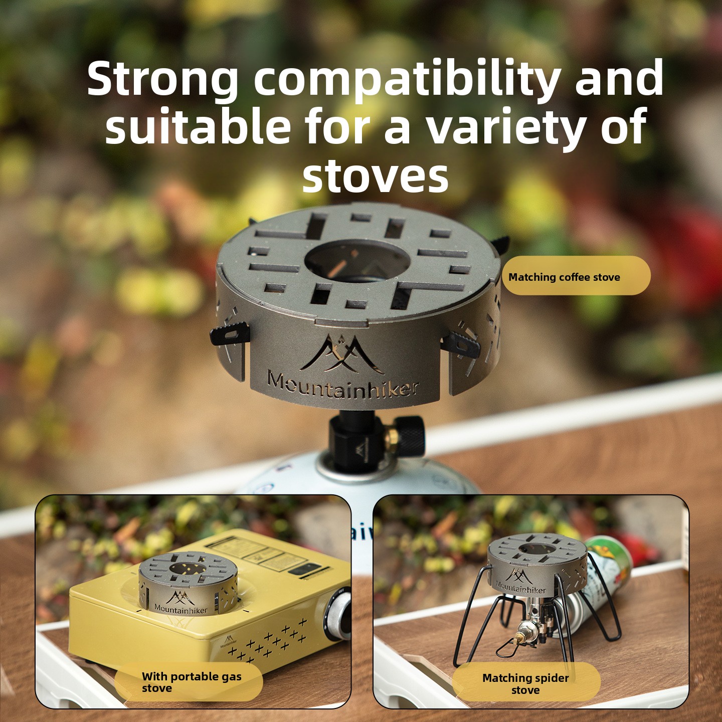 MOUNTAINHIKER Outdoor Windshie - Camping Cooking Ring recension och pris