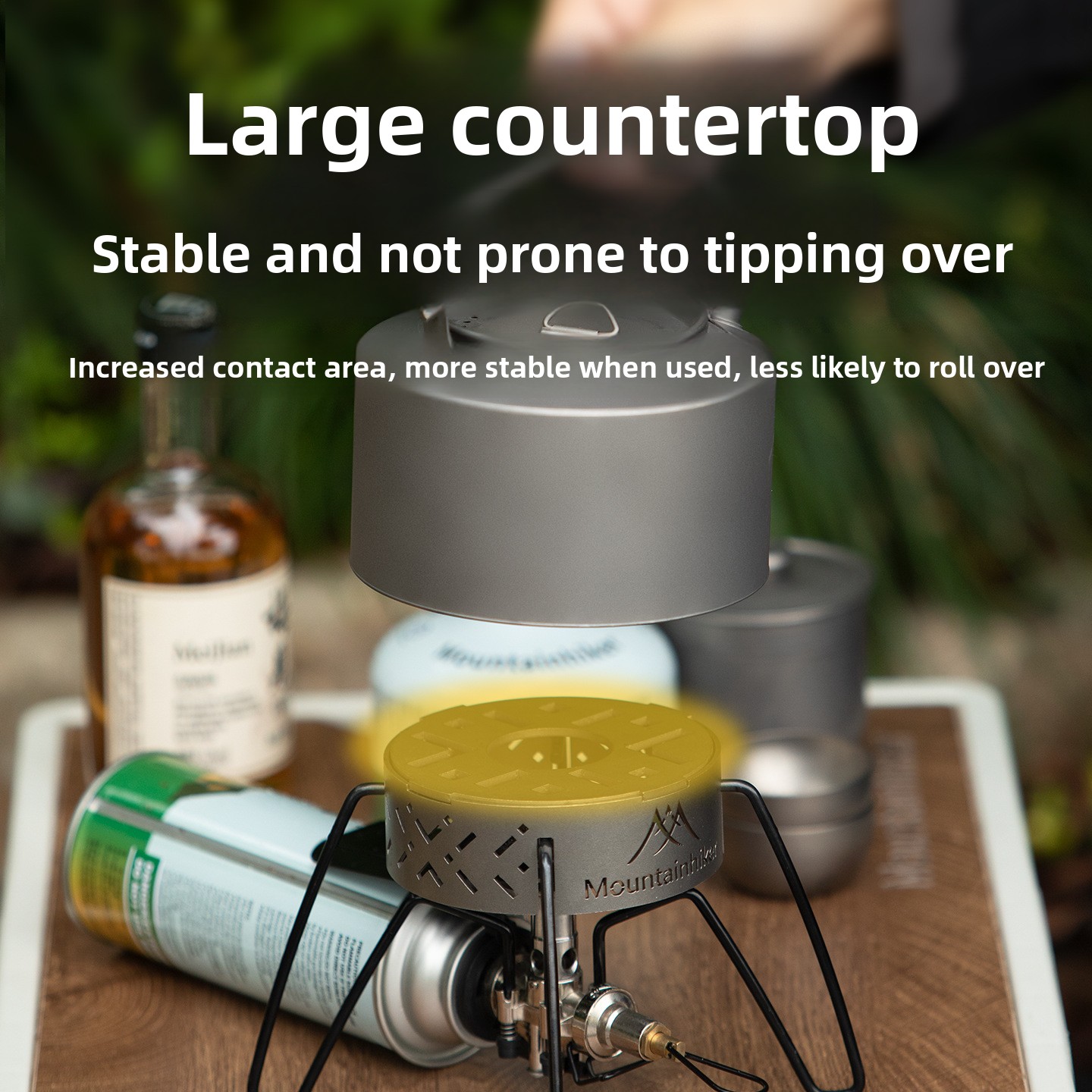 MOUNTAINHIKER Outdoor Windshie - Camping Cooking Ring recension och pris