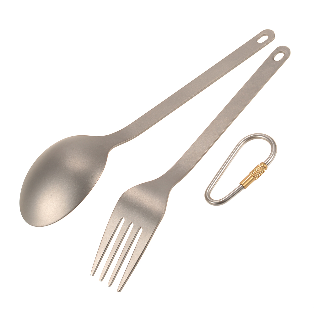 TOMSHOO Titanium Tableware Din - Camping Cooking And Cutlery Set recension och pris