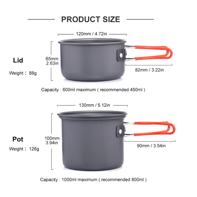 Widesea Camping Cooking Utensi - Camping Cooking Bundle recension och pris