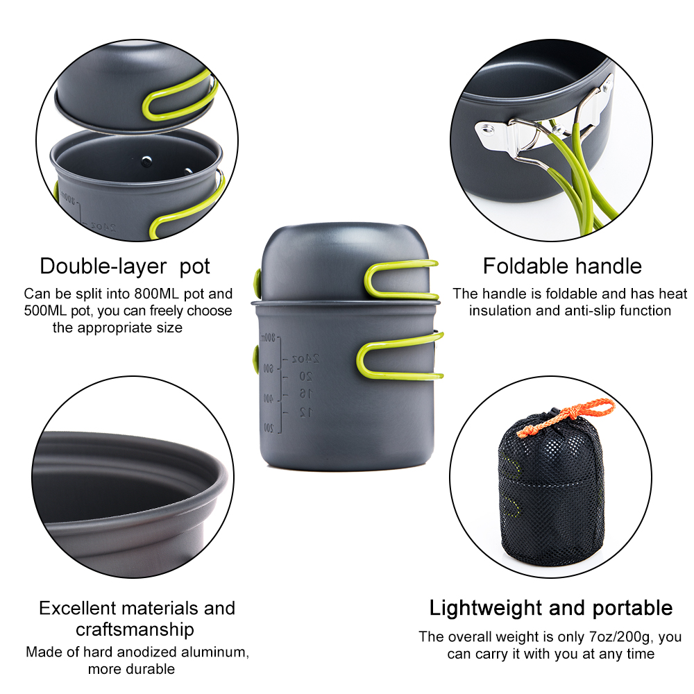 Widesea Camping Cooking Utensi - Camping Cooking Bundle recension och pris
