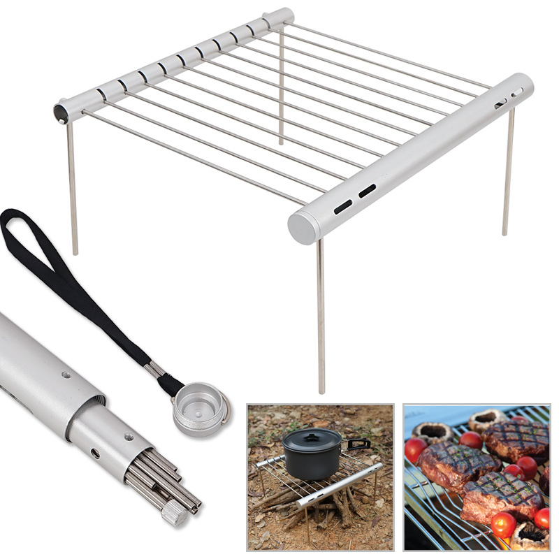 D5 Mini Pocket BBQ Grill Porta - Camp Grill Portable Folding recension och pris