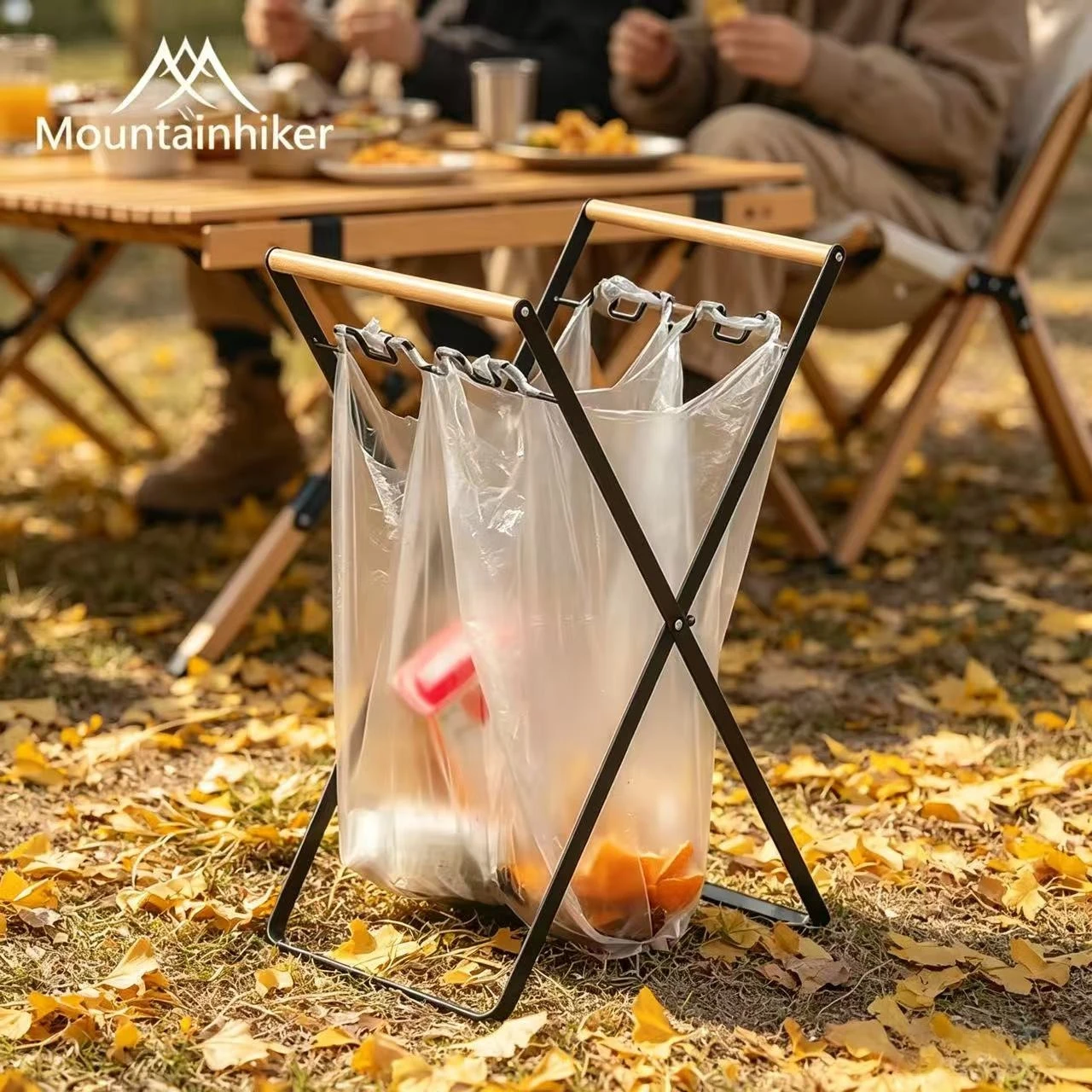 MOUNTAINHIKER Foldable Trash B - Camping Cooking Utensil Holder recension och pris