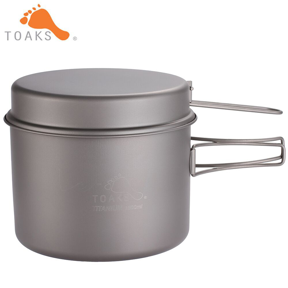 TOAKS Cookware Set Ultralight  - Camping Cooking Pan Set recension och pris