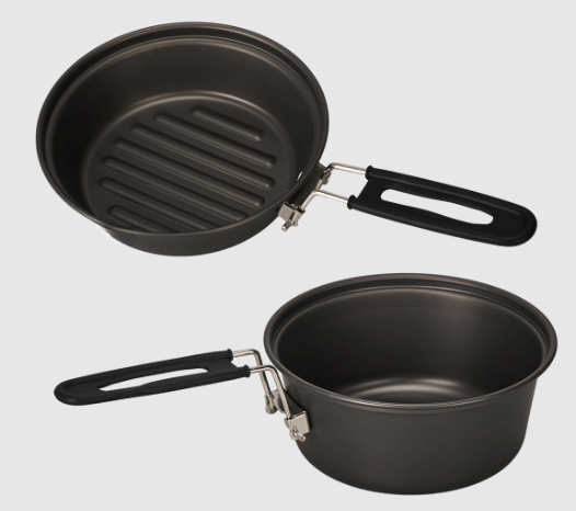 Lightweight Aluminum Alloy Cam - Camping Cooking Gear Set recension och pris