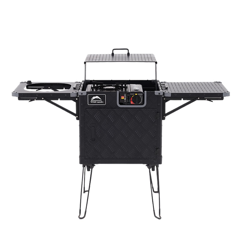 Portable Foldable Aluminum All - Camping Cooking Gear Set recension och pris