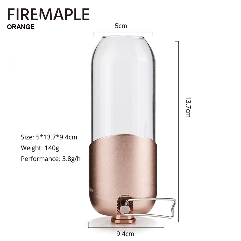 Fire Maple Orange Gas Lantern  - Camping Cooking Equipment Gas recension och pris
