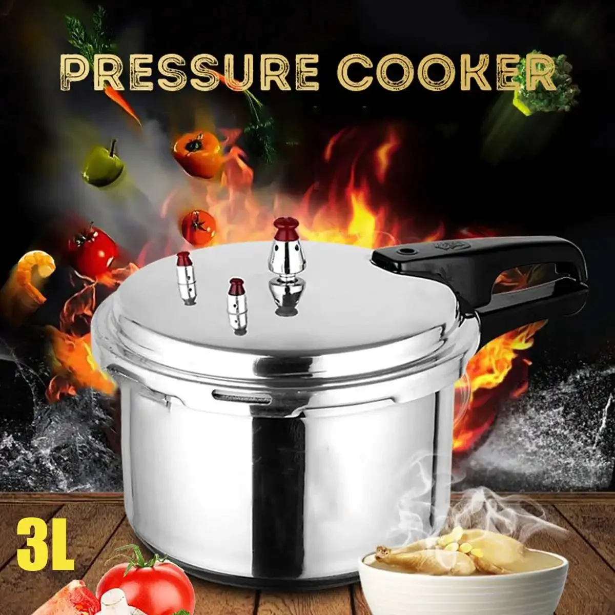 18/20/22/28cm Kitchen Pressure - Camping Cooking Electric recension och pris