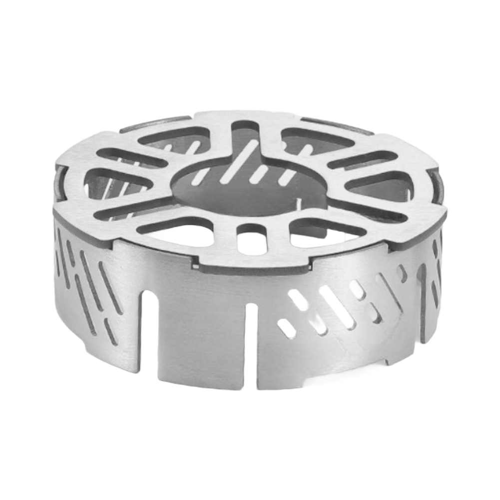 Stainless Steel Windproof Ring - Camping Cooking Ring recension och pris