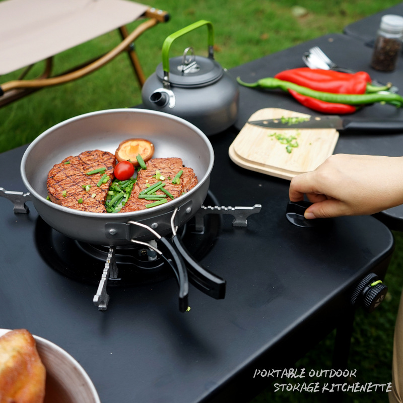 Portable Mobile Camping Kitche - Camp Grill Portable Folding recension och pris