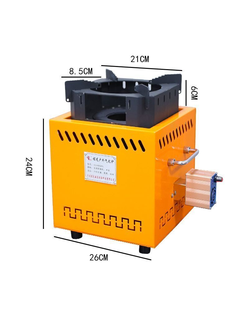 Thickened gasifier Fire wood s - Camping Cooking Electric recension och pris