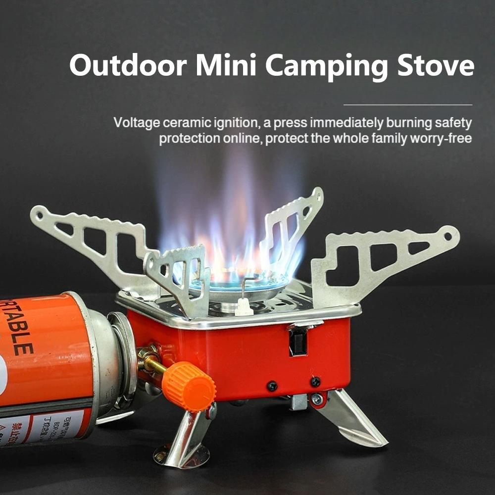 Portable Burner Camping Foldab - Camping Cooking Heater recension och pris