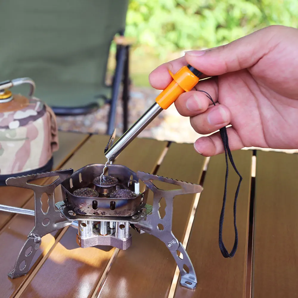 1x Portable Pulse Igniter Kitc - Camping Cooking Electric recension och pris