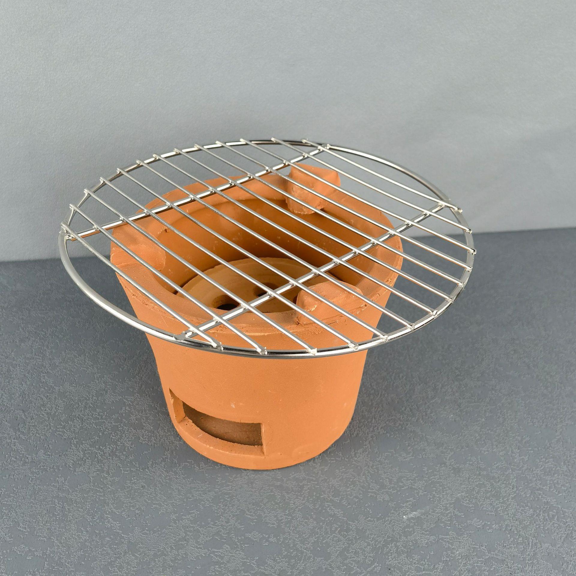 Stainless Steel Woven BBQ Gril - Camping Cooking Utensil Holder recension och pris