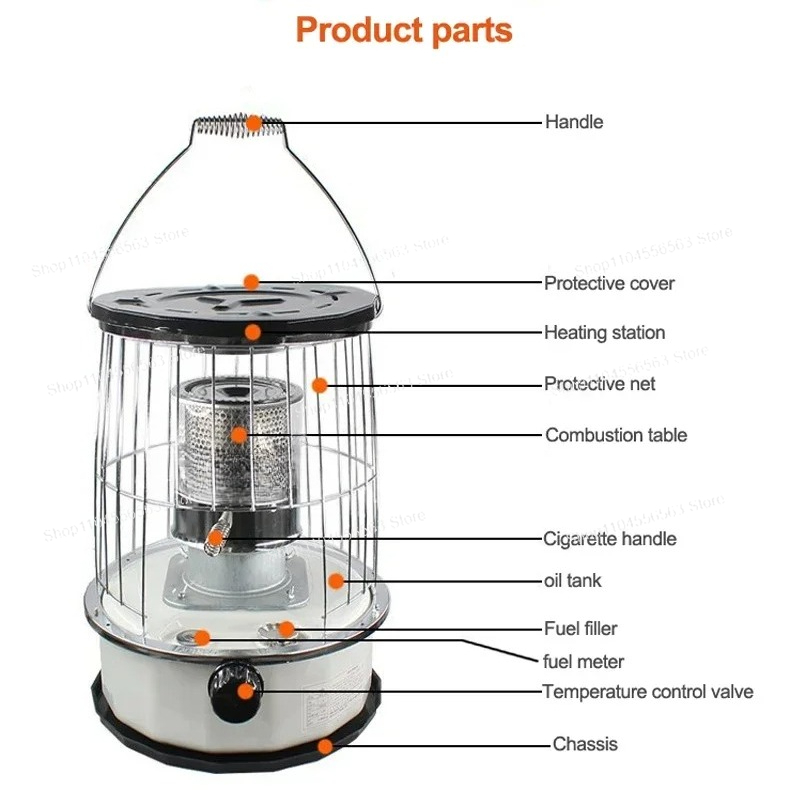 Portable Heater Ice Fishing Ca - Camping Cooking Heater recension och pris