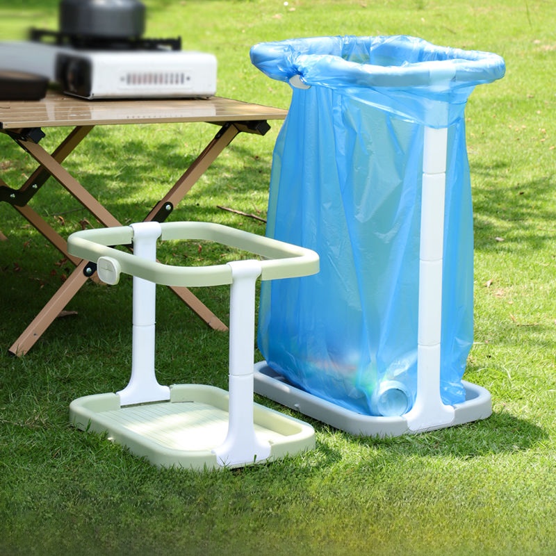Outdoor Portable Waste Bag Sta - Camping Cooking Utensil Holder recension och pris