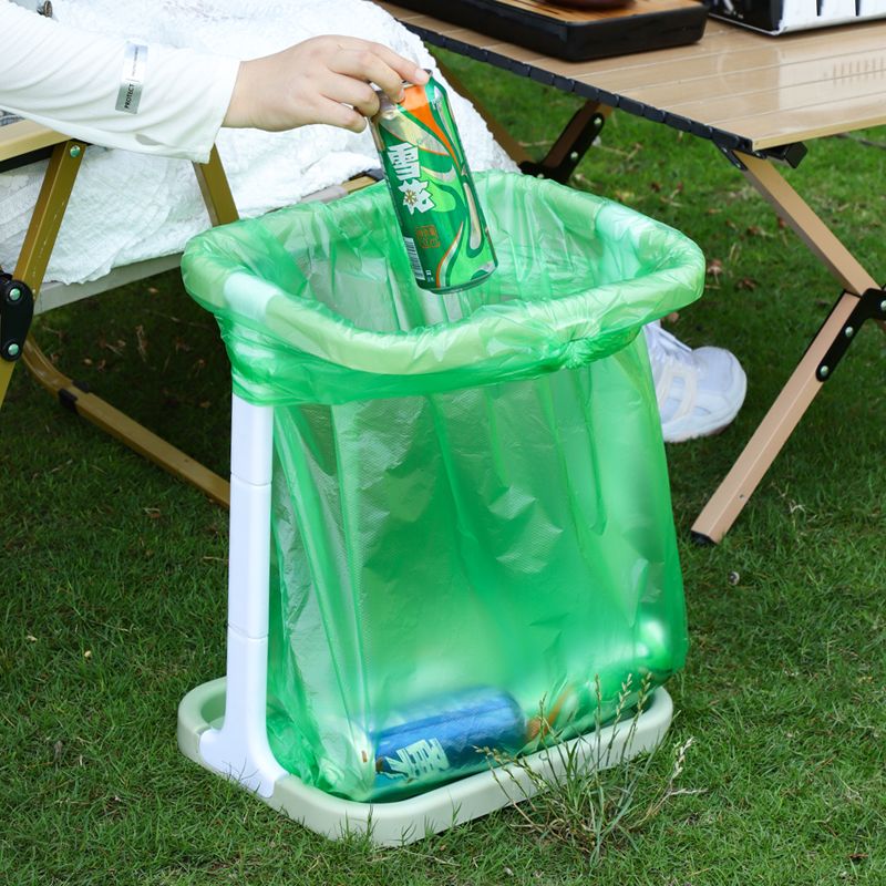 Outdoor Portable Waste Bag Sta - Camping Cooking Utensil Holder recension och pris