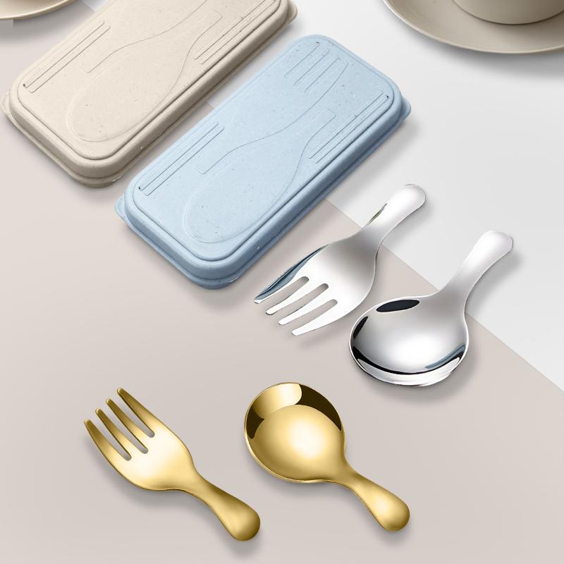 Stainless Steel Tableware Set  - Camping Cooking And Cutlery Set recension och pris