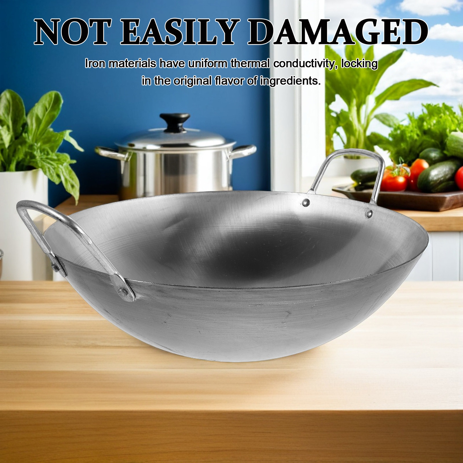 Iron Wok Ring Non-Slip Stove R - Camping Cooking Ring recension och pris