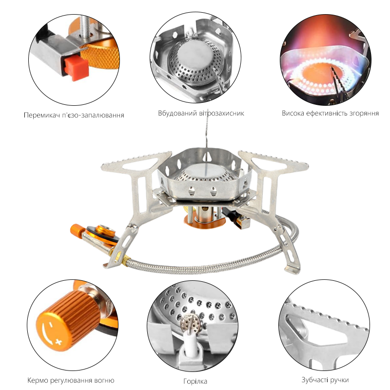 TARKA 3800W Camping Gas Stove  - Camping Cooking Heater recension och pris