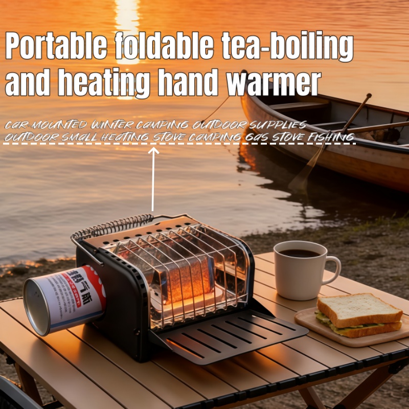1200W camping gas stove portab - Camping Cooking Heater recension och pris
