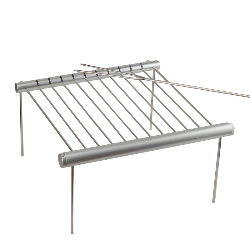 Fold Mini Stainless Steel BBQ  - Camp Grill Portable Folding recension och pris