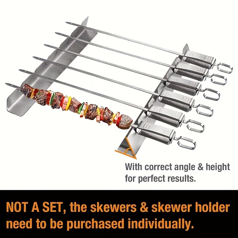 2pcs Kebab Rack Kebab Stands S - Camping Cooking Utensil Holder recension och pris