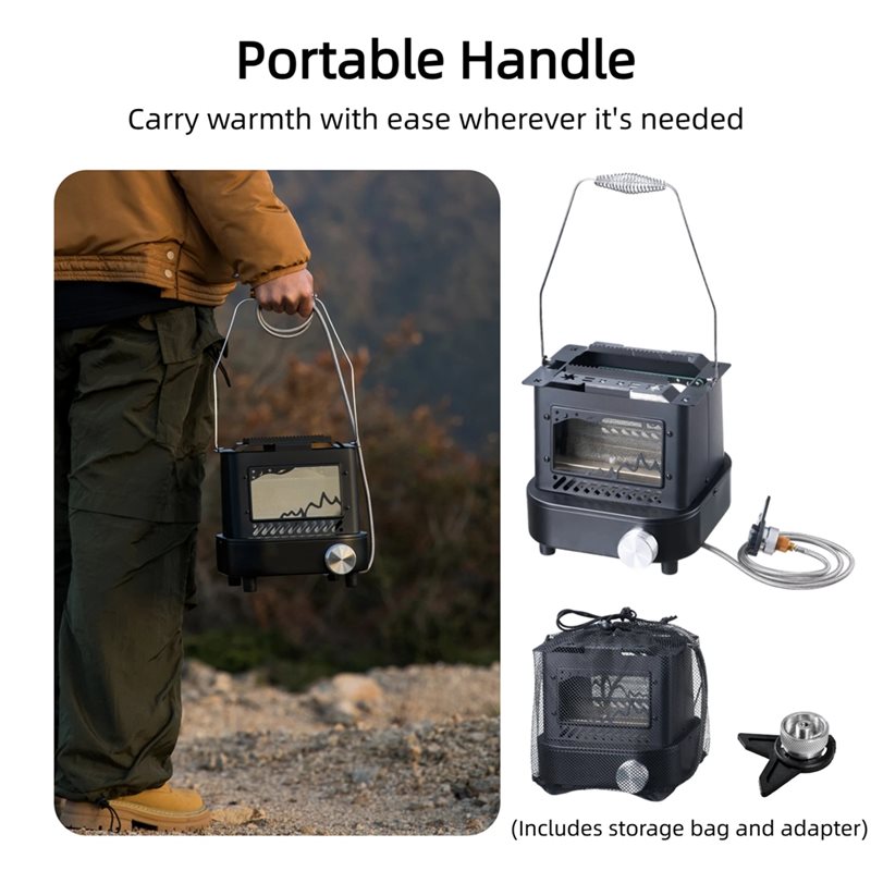 【BIG SALE】Outdoor Heater, Port - Camping Cooking Heater recension och pris