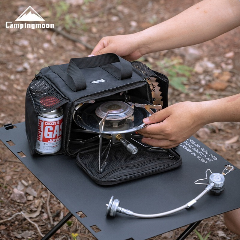 CAMPINGMOON BKXD-5F-B Small Ca - Camping Cooking Equipment Gas recension och pris