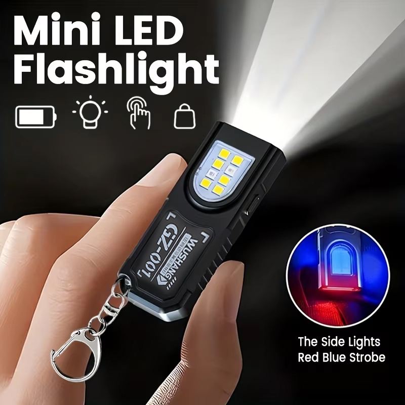 Multifunctional Keychain Flash - Camping Cooking Fish recension och pris