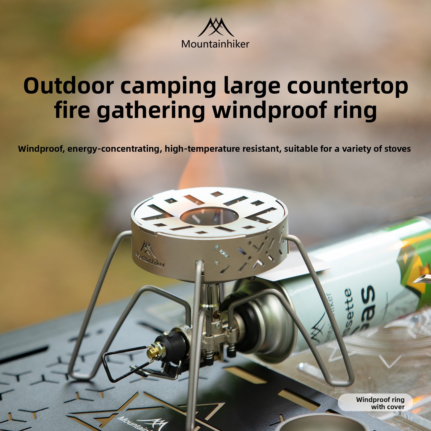 MOUNTAINHIKER Windproof ring w - Camping Cooking Ring recension och pris