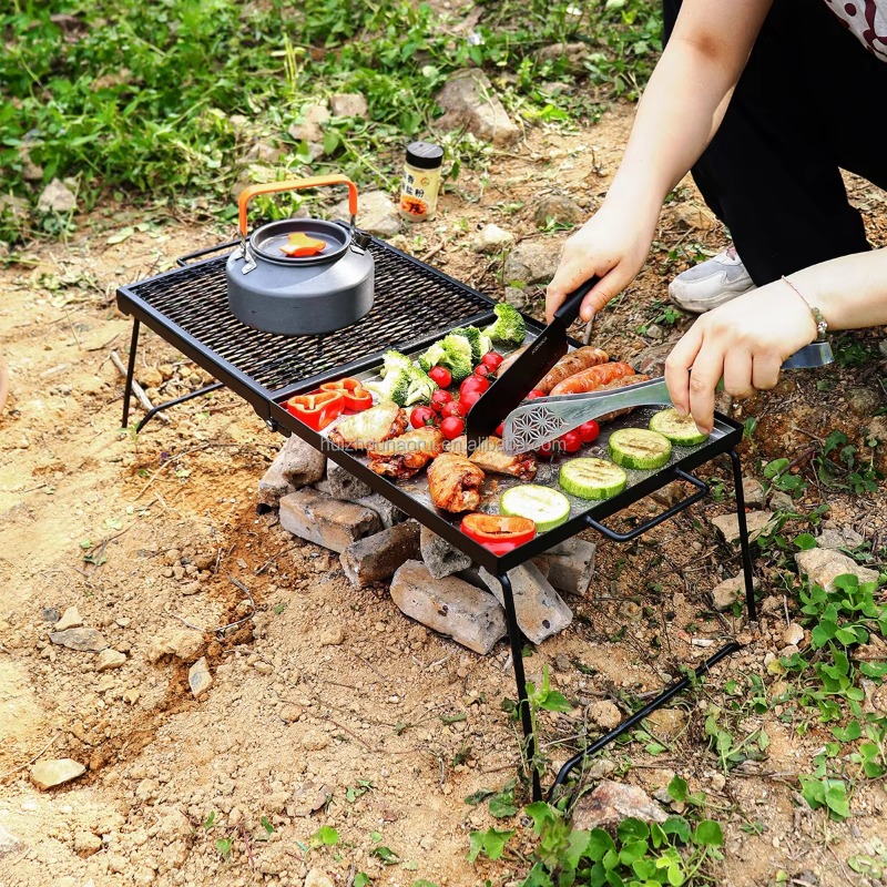 Por   Outdoor Camping Cooking  - Camping Cooking Over Fire recension och pris