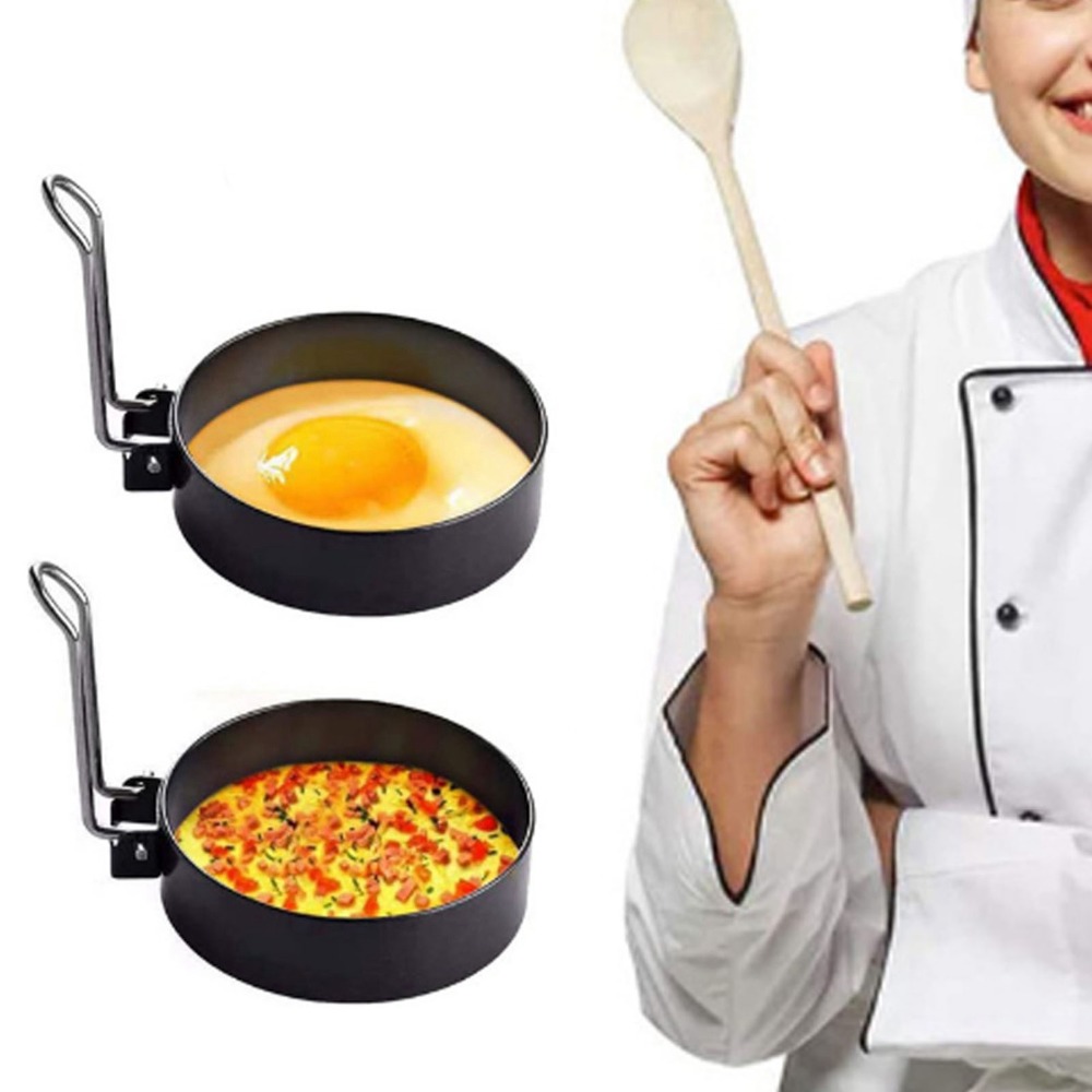2PCS Cooking Tool Stainless St - Camping Cooking Ring recension och pris