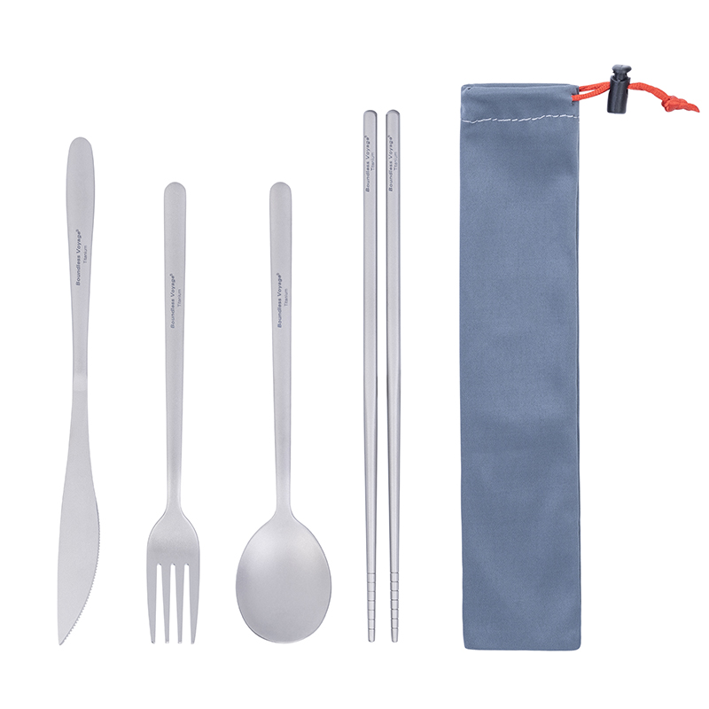 Boundless Voyage Titanium Dinn - Camping Cooking And Cutlery Set recension och pris