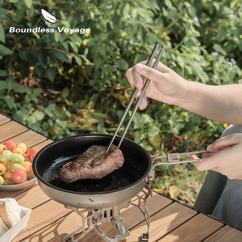 Boundless Voyage Titanium Dinn - Camping Cooking And Cutlery Set recension och pris
