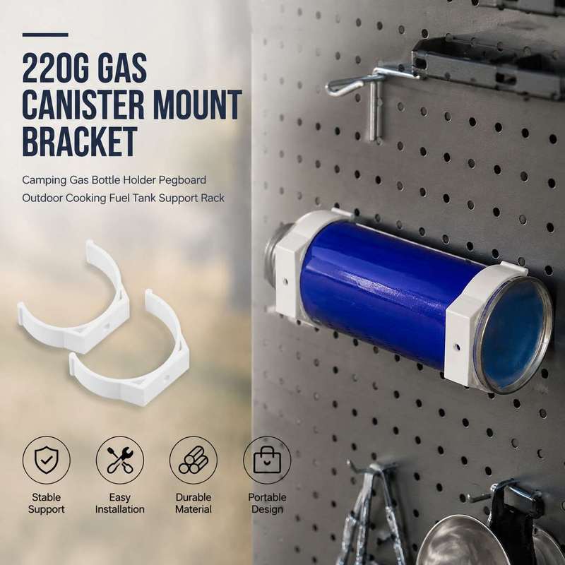 220g Gas Canister Mount Bracke - Camping Cooking Gas Canister recension och pris
