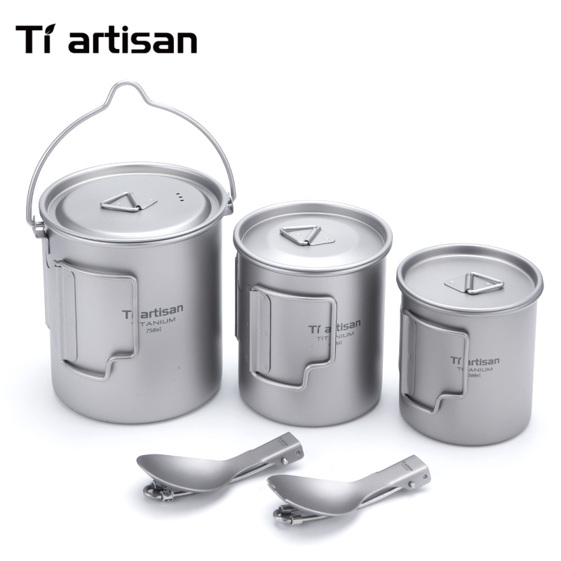Tiartisan Pure Titanium Ultral - Camping Cooking Bundle recension och pris