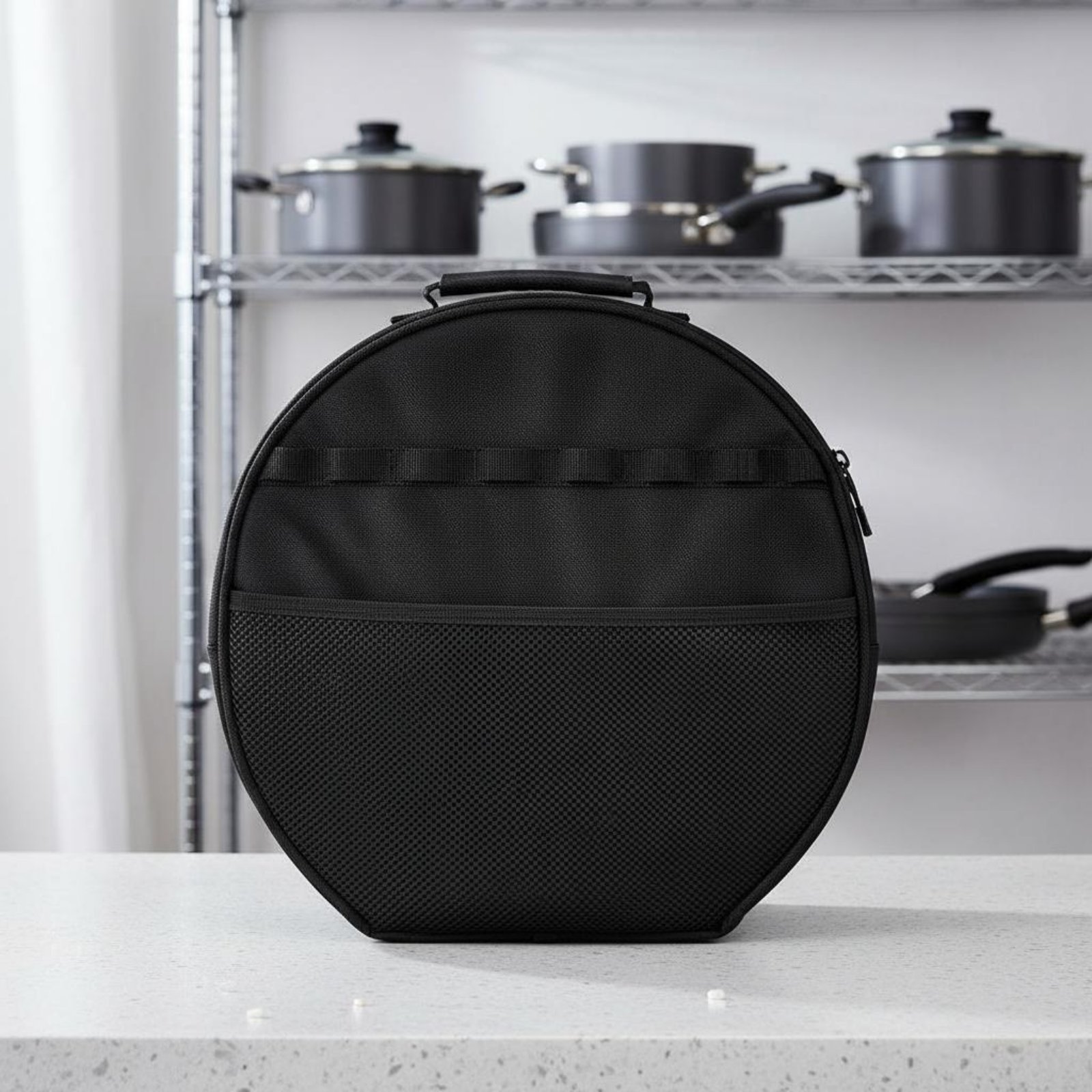Bbq Pan Organizer Bag Thickene - Camp Grill Portable Folding recension och pris