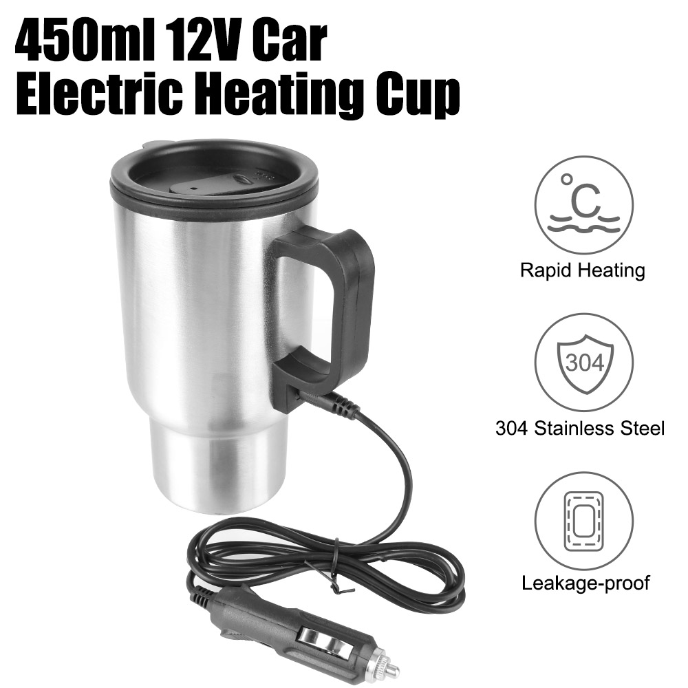 12V 450ml Electric Heating Car - Camping Cooking Electric recension och pris
