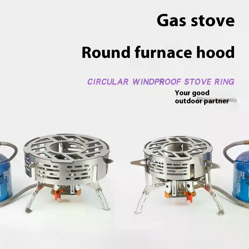 Outdoor Stove Windshield Porta - Camping Cooking Ring recension och pris